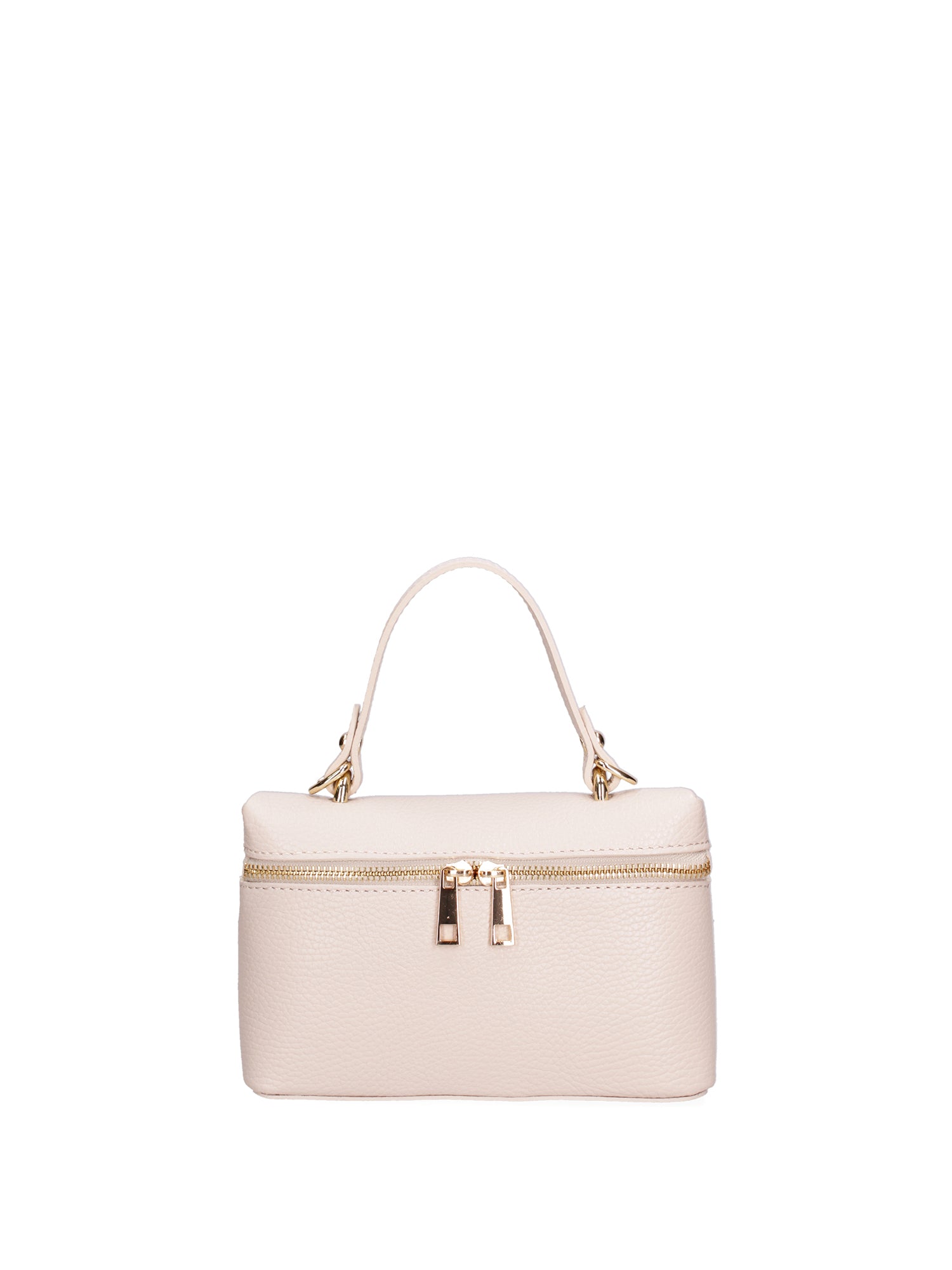 Borsa a mano da donna Vera pelle 07160-D37 LATTE Roberta Rossi
