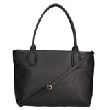 Lorena Borsa a spalla da donna Vera pelle 06506-D28 NERO Gave Lux