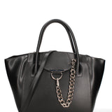 Borsa a mano da donna Vera pelle JR-W-1101BX-BLACK-SILVER John Richmond