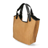 Elettra Borsa a mano da donna Vera pelle 80050-CUOIO Gave Lux