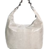Borsa a spalla da donna Vera pelle JR-W-1171TJ-GLACIER GREY-CDF John Richmond