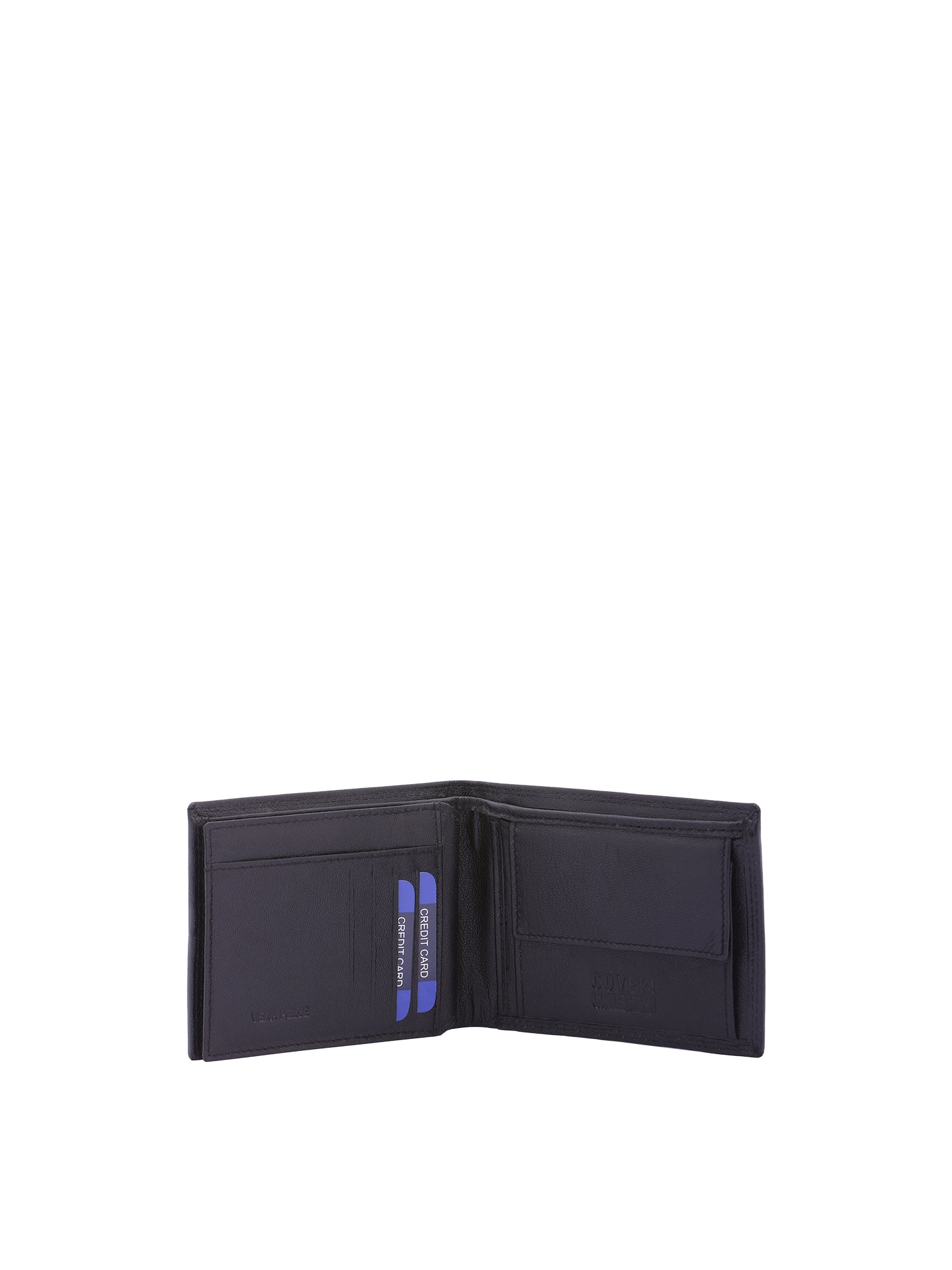 Portafoglio uomo in vera pelle Casual CC408-293-NERO Coveri Collection
