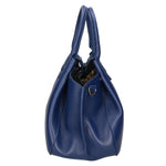 Vincenza Borsa a mano da donna Vera pelle 06898-D24 BLU Gave Lux