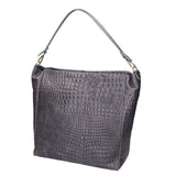 Valtera Borsa a spalla da donna Vera pelle 06500-042 GRIGIO SCURO Gave Lux