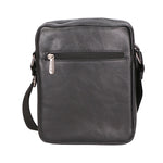 Borsa a tracolla uomo 100% pelle PU PCL3105-BLACK Northampton Polo Club