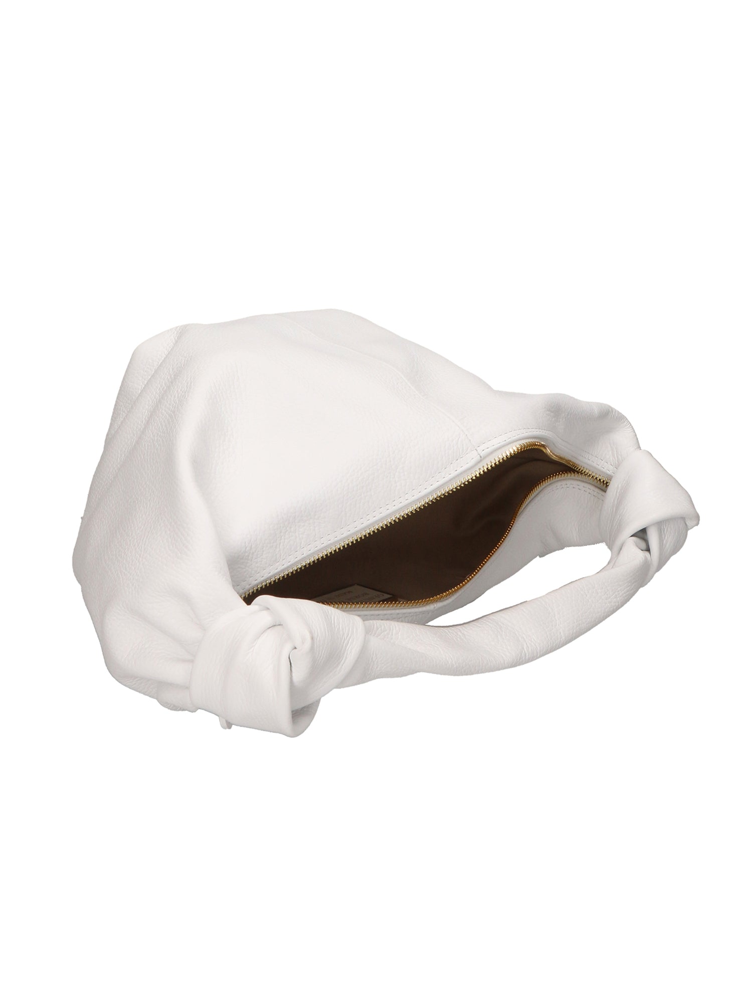 Lunaria Borsa a spalla da donna Vera pelle 06007-BIANCO WHITE Gave Lux
