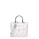 Florianne Borsa a tracolla da donna Vera pelle 1885-BIANCO Gave Lux