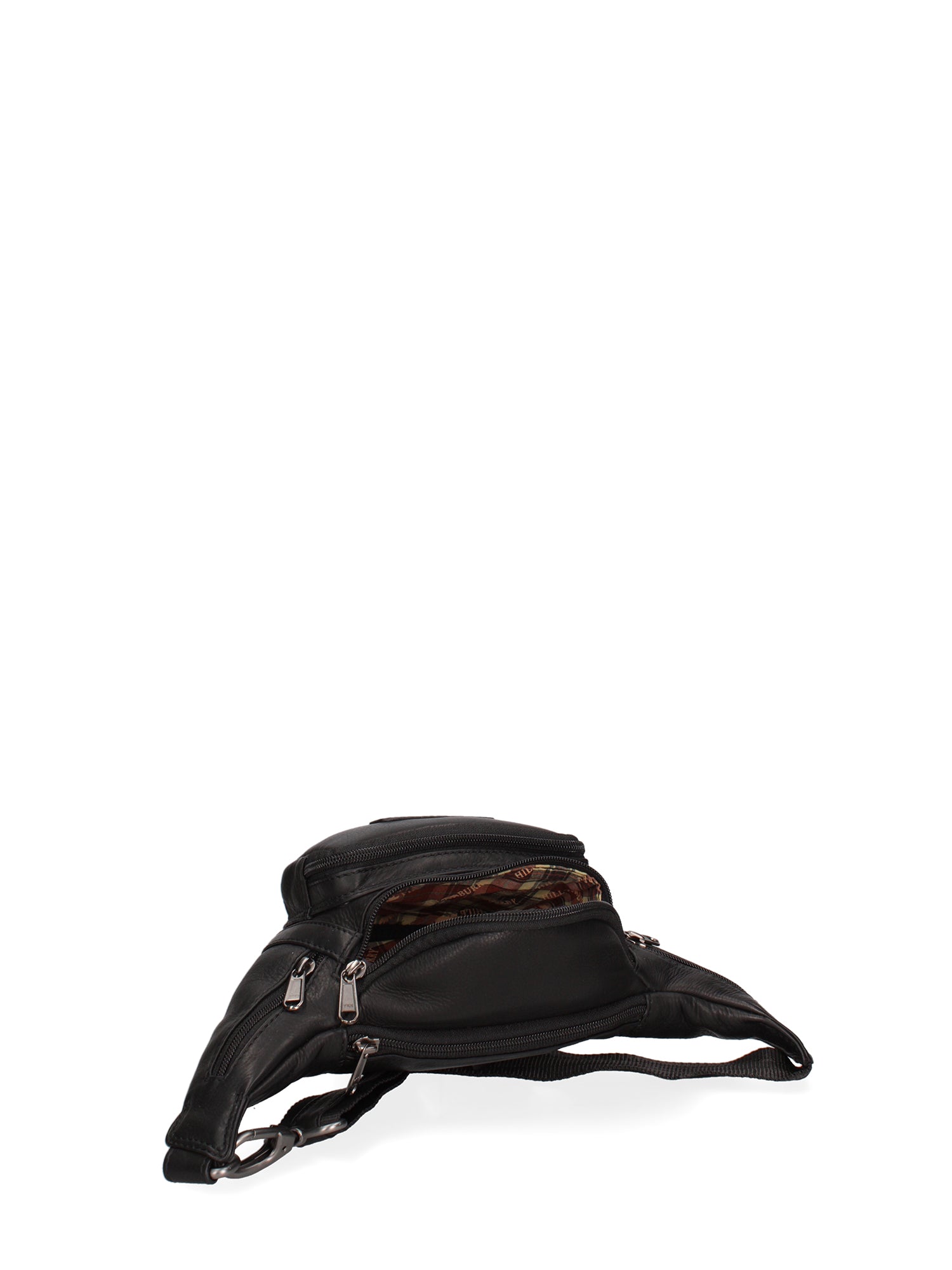 Marsupio da uomo in vera pelle Casual HILB-3044-NERO Hill Burry