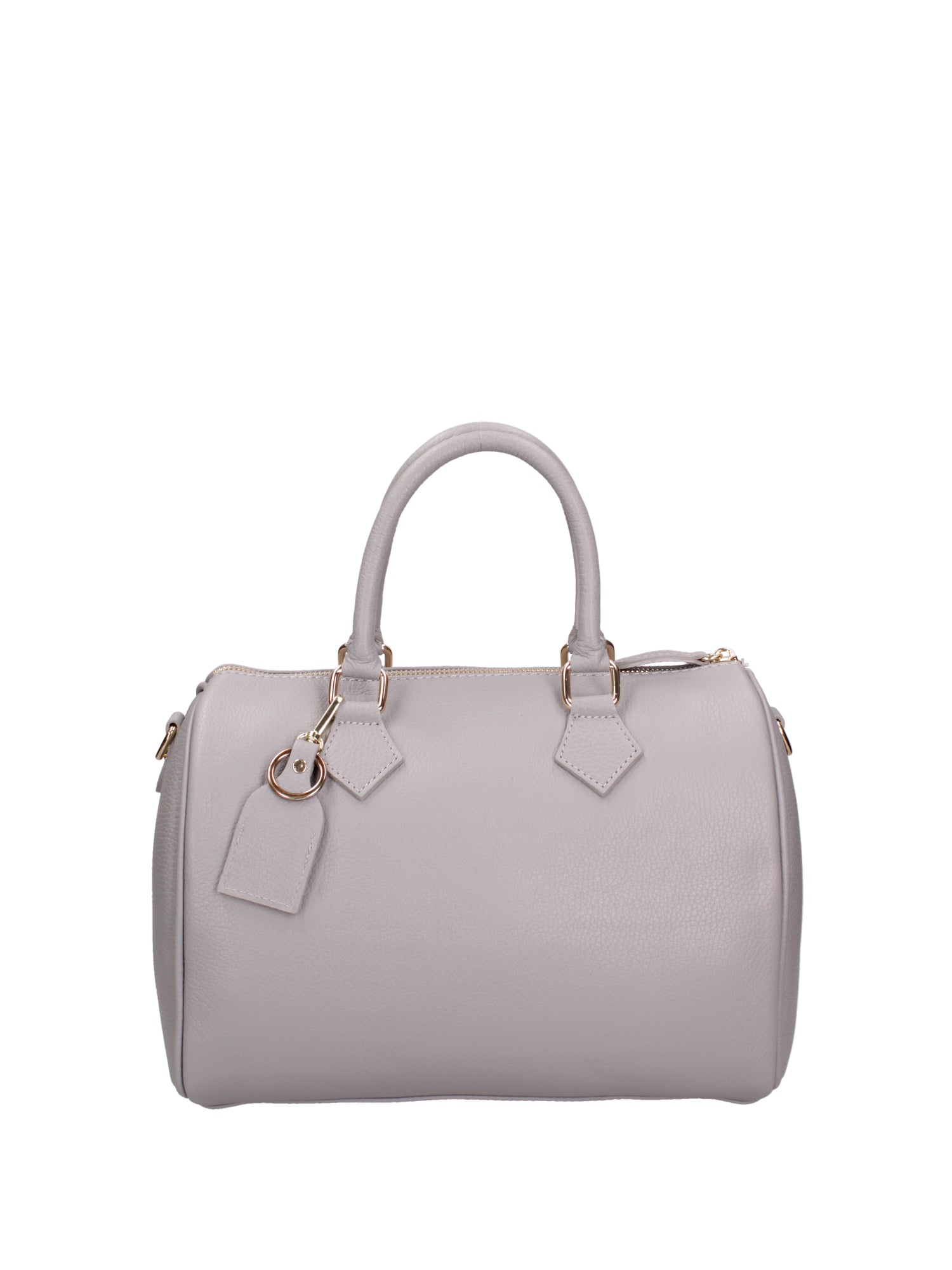Aralia Borsa a bauletto da donna 100% pelle 5176-D16 GRIGIO GREY Gave Lux