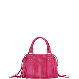 Erisia Borsa a spalla da donna Vera pelle 06091-016 FUXIA Gave Lux