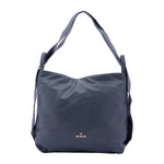 Borsa a spalla da donna Ecopelle e poliestere BC1407-BLUE B Cavalli