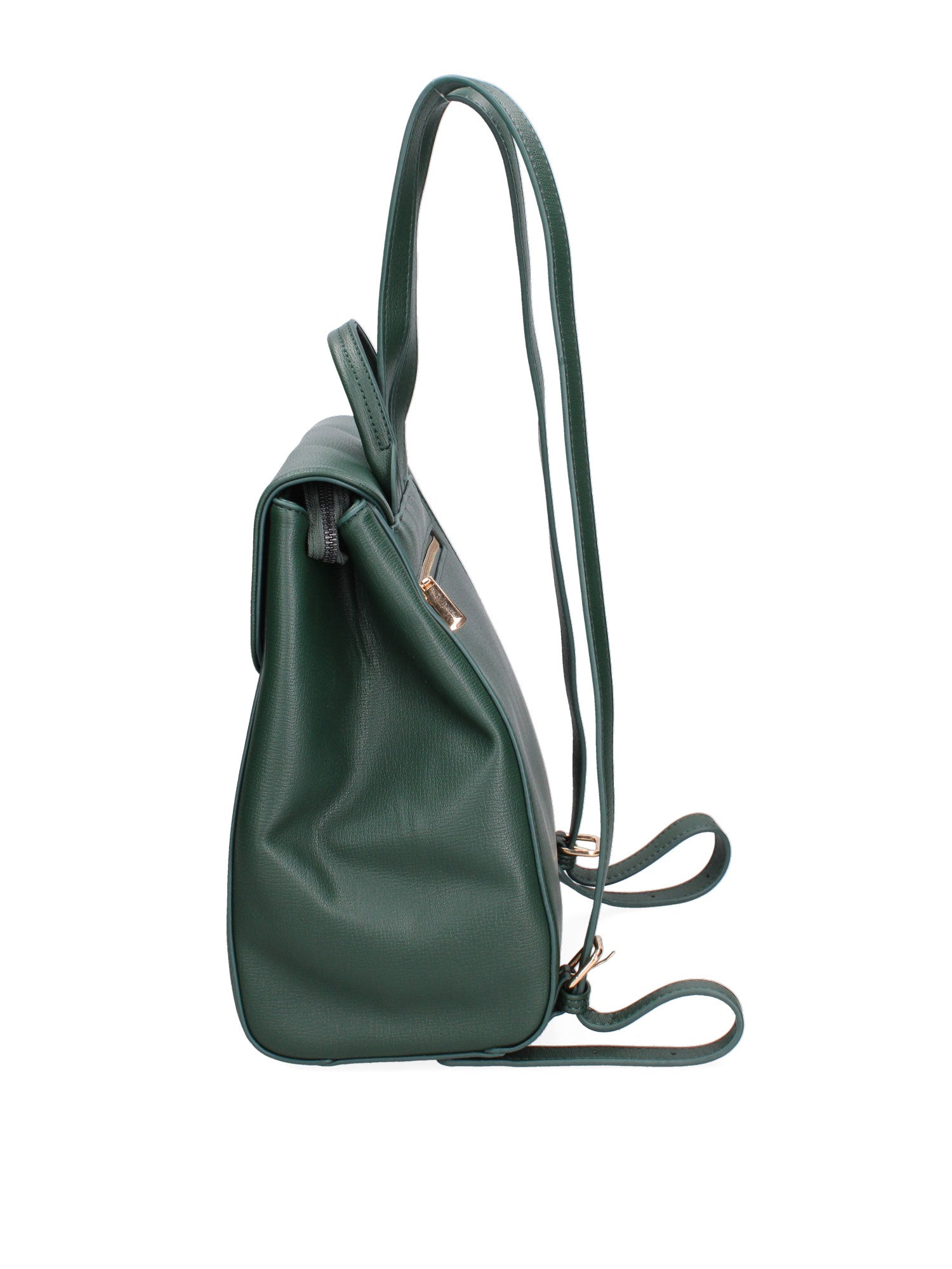 Zaino da donna in ecopelle Casual 635-2-FOREST GREEN Diana&co