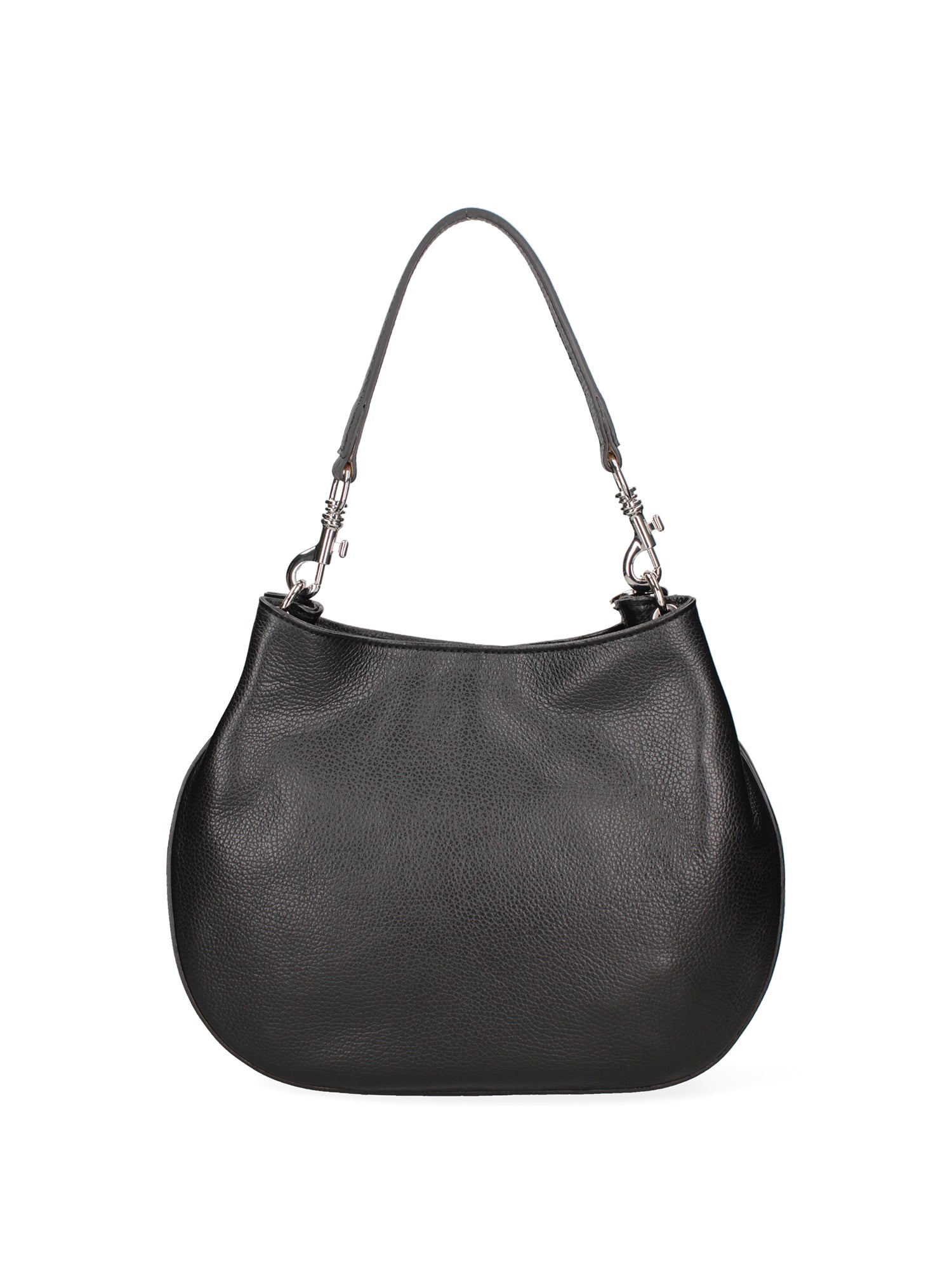 Borsa a spalla da donna Vera pelle 07316-D28 NERO Roberta Rossi