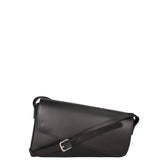 Borsa a tracolla da donna Vera pelle 07223-NERO Roberta Rossi