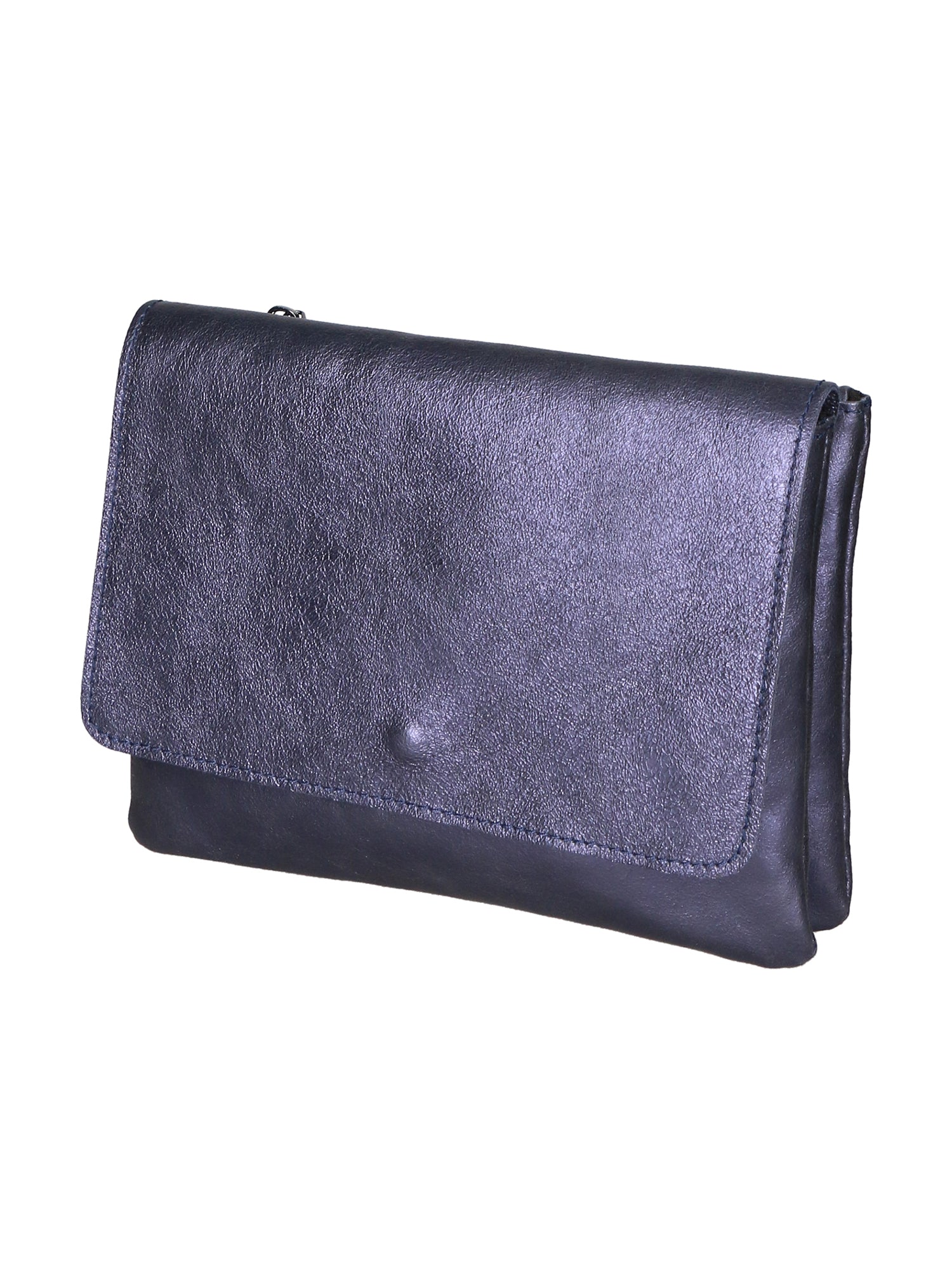 Angelica Pochette da donna Vera pelle 05413-L033 BLU SCURO Gave Lux