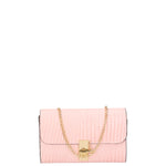 Borsa a tracolla da donna Vera pelle 00734-LU13 ROSA BABY Viola Castellani