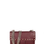 Siracusa Borsa a tracolla da donna Vera pelle 1703-BORDO Gave Lux