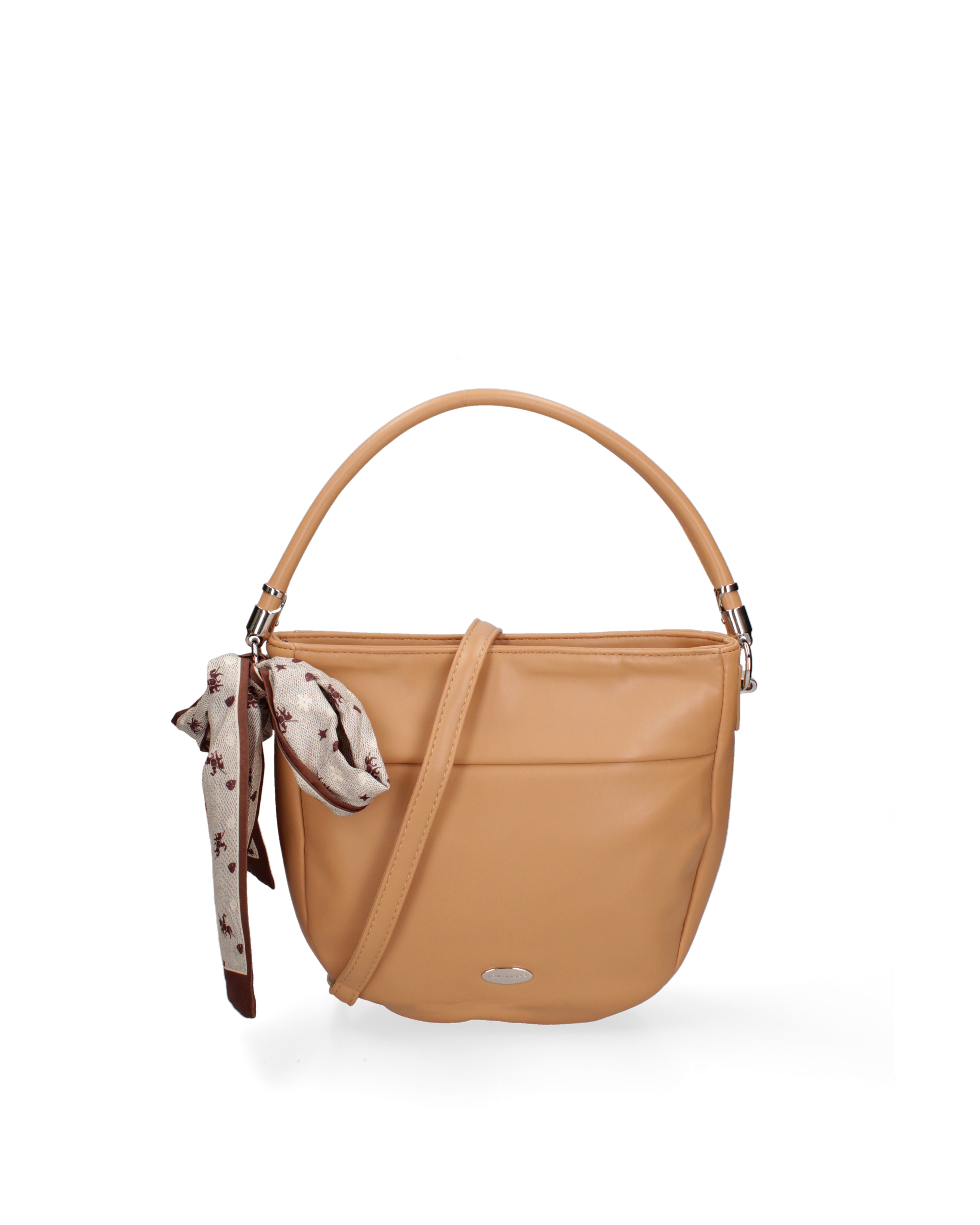 Borsa a mano da donna Ecopelle vegana CM6486-APRICOT David Jones