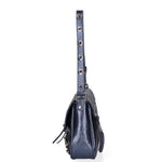 Borsa a spalla da donna Vera pelle 07234-L026 JEANS Roberta Rossi