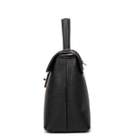 Borsa a mano da donna 100% pelle vegana PU 755-2PT-BLACK Diana&co