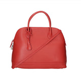 Silvana Chic Borsa a mano da donna 100% pelle 80028 5197-D08 ROSSO RED Gave Lux