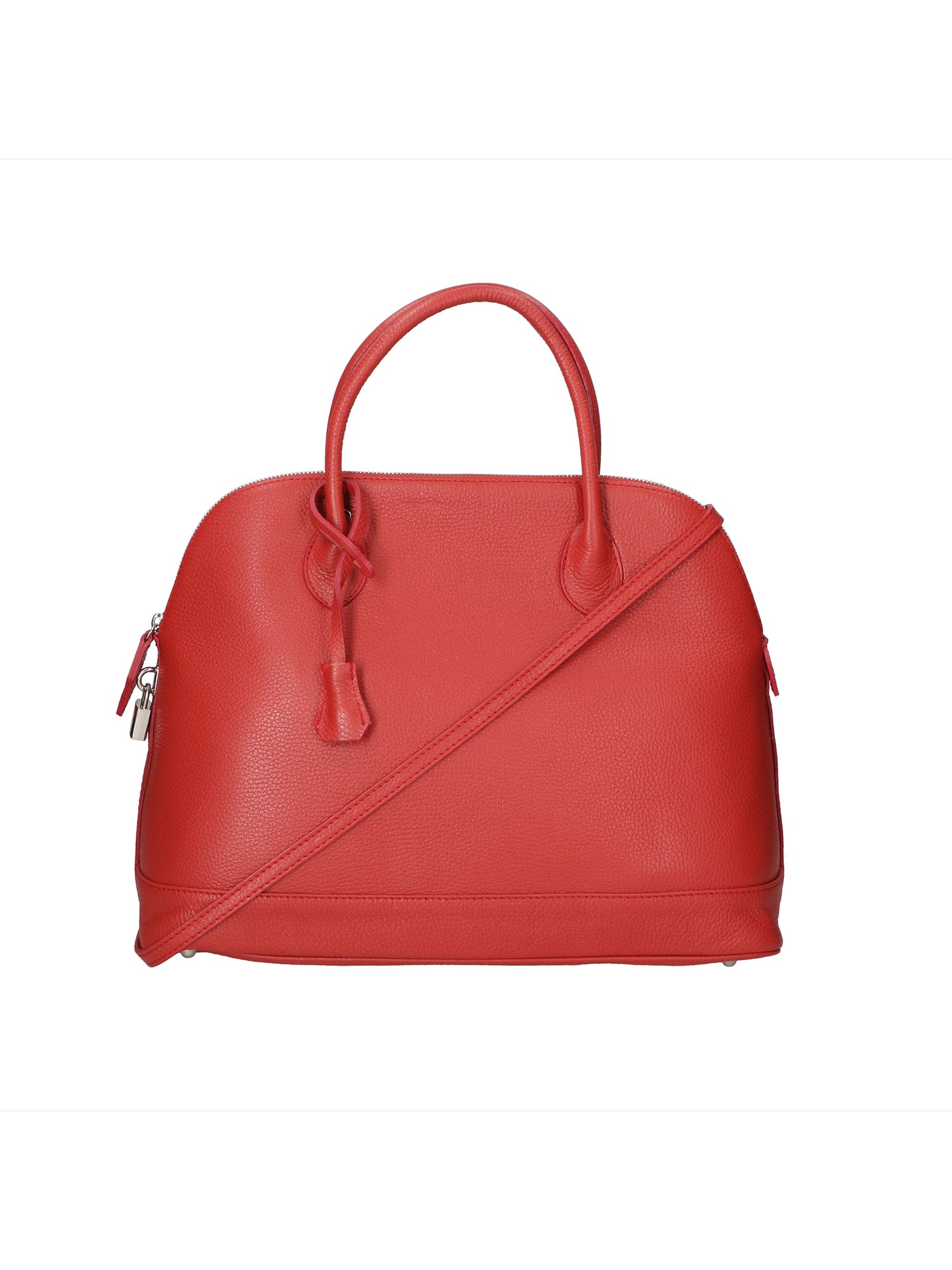 Silvana Chic Borsa a mano da donna 100% pelle 80028 5197-D08 ROSSO RED Gave Lux