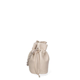 Borsa a secchiello da donna 100% PVC F6717-1-BEIGE David Jones