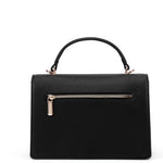 Borsa a mano da donna 100% pelle vegana PU 700-2PT-BLACK Diana&co