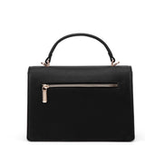 Borsa a mano da donna 100% pelle vegana PU 700-2PT-BLACK Diana&co