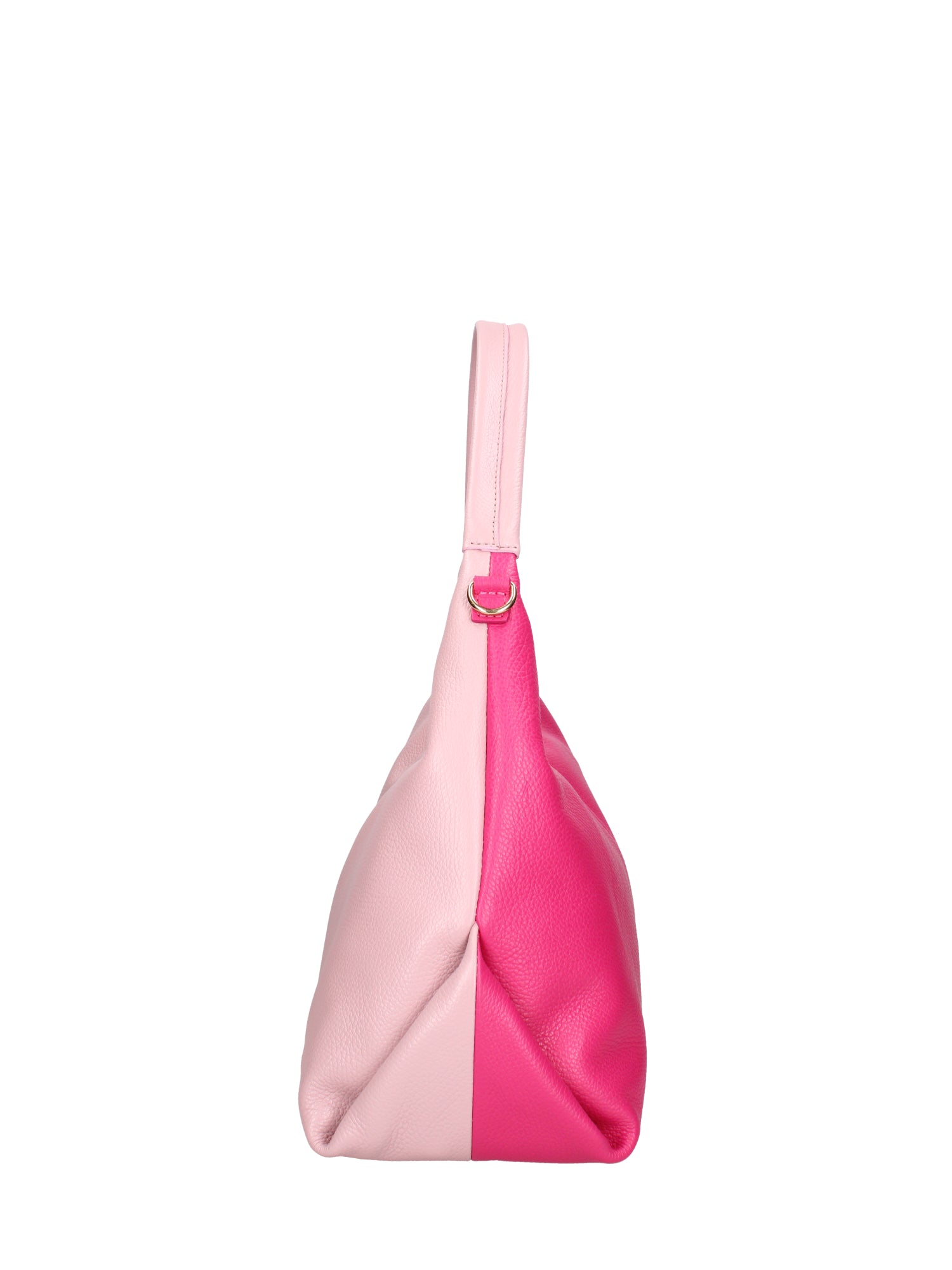 Borsa a spalla da donna Vera pelle 07233-D56 PINK+D02 FUXIA Roberta Rossi