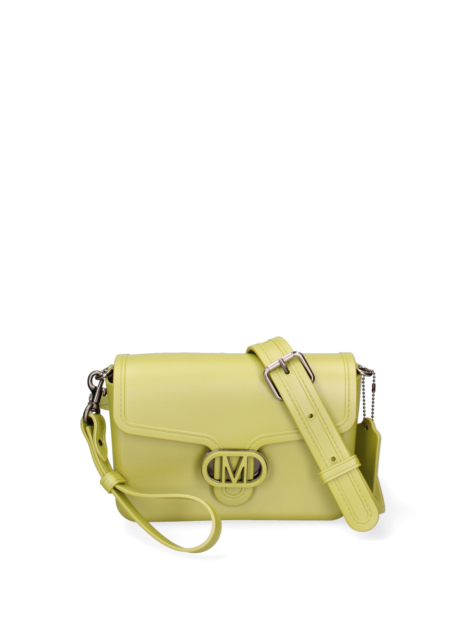 Borsa a tracolla da donna 100% PVC FLAT-BUBLE-PYRATE GREEN - BRUSH CDF Marc Ellis
