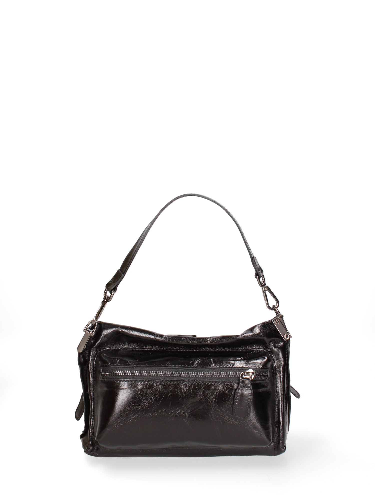 Borsa a spalla da donna Vera pelle JR-W-1181SY-BLACK-CDF John Richmond