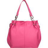 Ereba Borsa a mano da donna Made in Italy 100% pelle 3305-S02 FUXIA Gave Lux