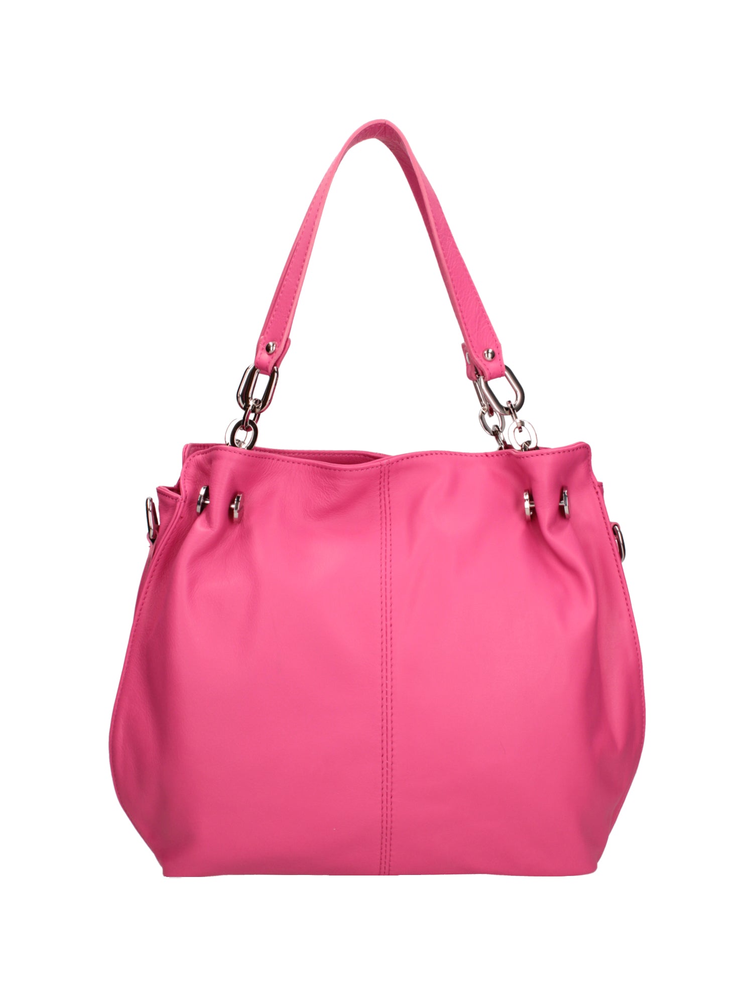 Ereba Borsa a mano da donna Made in Italy 100% pelle 3305-S02 FUXIA Gave Lux