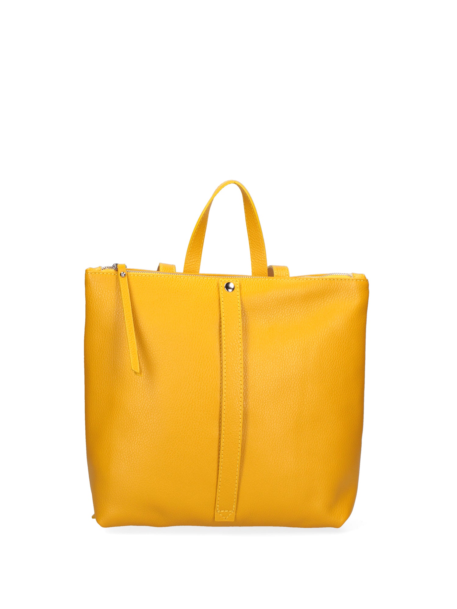 Borsa a mano da donna Vera pelle 07137-D04 GIALLO Roberta Rossi