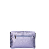 Borsa a mano da donna Vera pelle 07163-L027 LILLA Viola Castellani