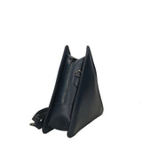 Velaria Borsa a tracolla da donna Vera pelle 6582-BLU Gave Lux