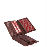 Portafoglio uomo in vera pelle Casual IN-1106-T.MORO Sergio Valentini