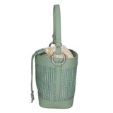 Alyssa Borsa a secchiello da donna Pelle & Paglia 05166-331 S96 MENTA Gave Lux