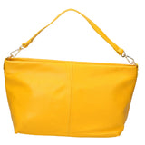 Ginevra Borsa a spalla da donna Vera pelle 05936-S04 GIALLO Gave Lux