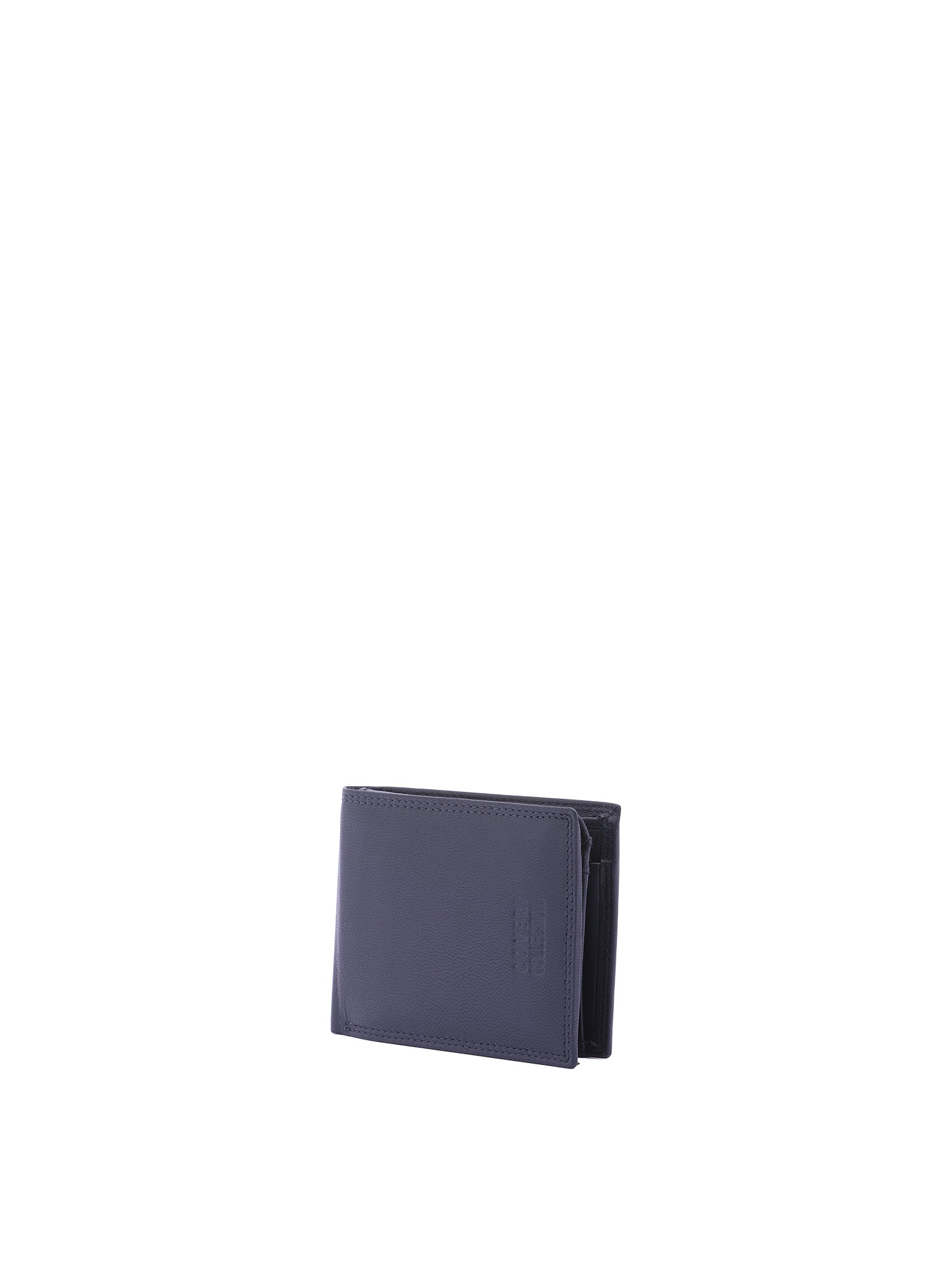 Portafoglio da uomo in vera pelle Casual CC408-292-BLU Coveri Collection