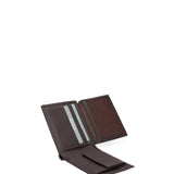 Portafoglio uomo in vera pelle Casual K35358P030-T.MORO Solo Soprani