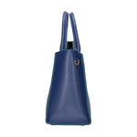 Lodovica Borsa a mano da donna Vera pelle 06544-BLUE JEANS Gave Lux