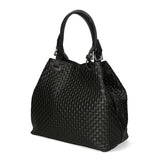 Araminta Borsa Shopper da donna Vera Pelle 80047-019 NERO Gave Lux