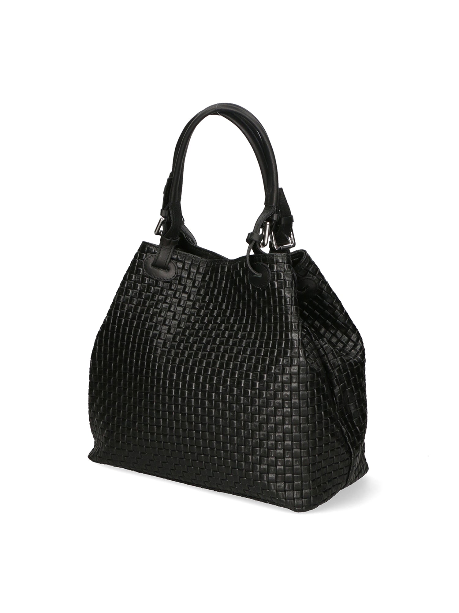 Araminta Borsa Shopper da donna Vera Pelle 80047-019 NERO Gave Lux