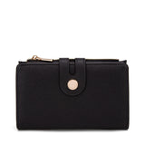 Portafoglio donna in pelle vegana Casual 798-2-2PT-BLACK Diana&co
