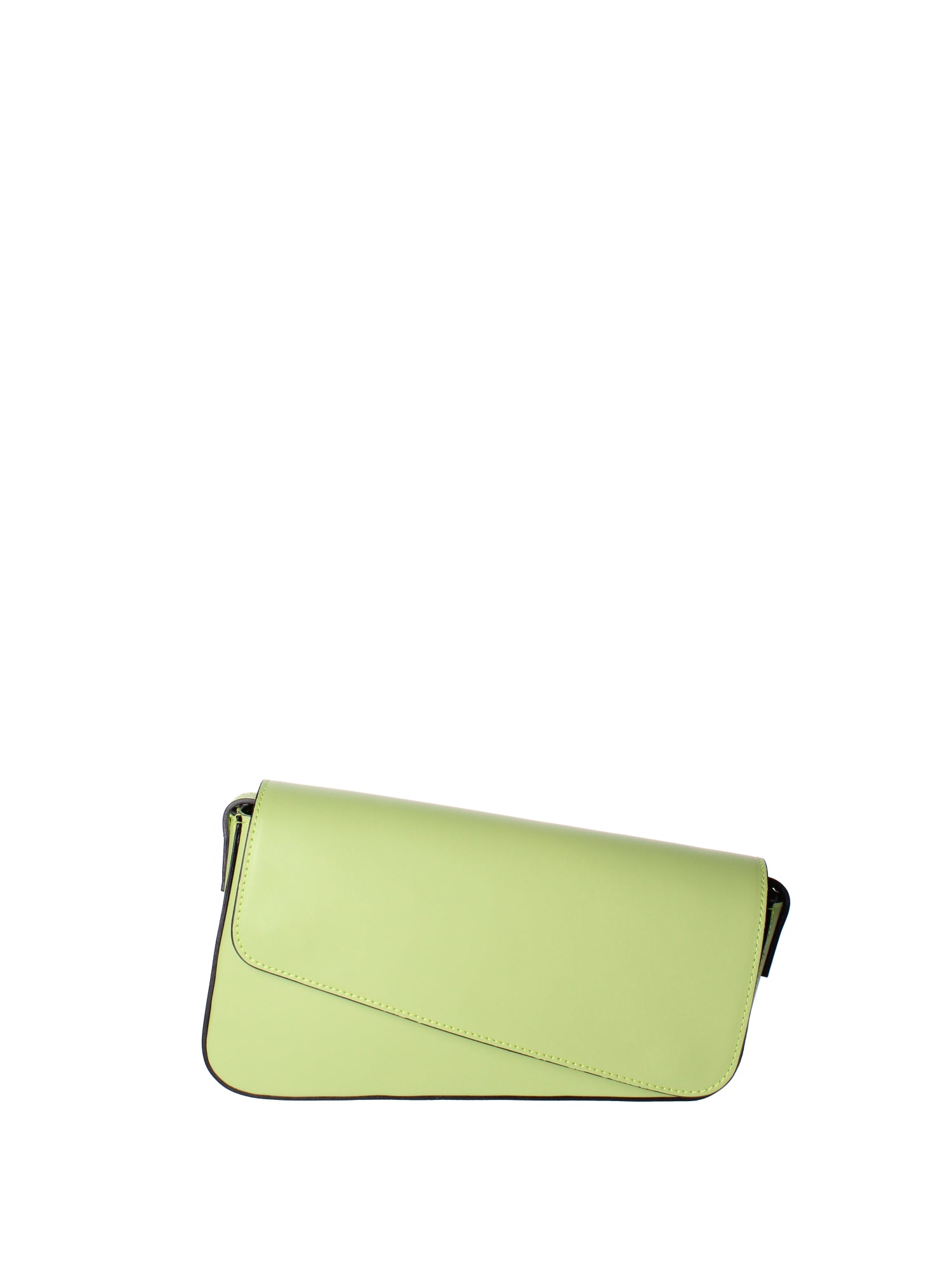 Borsa a tracolla da donna Vera pelle 07223-L260 PISTACCHIO Roberta Rossi