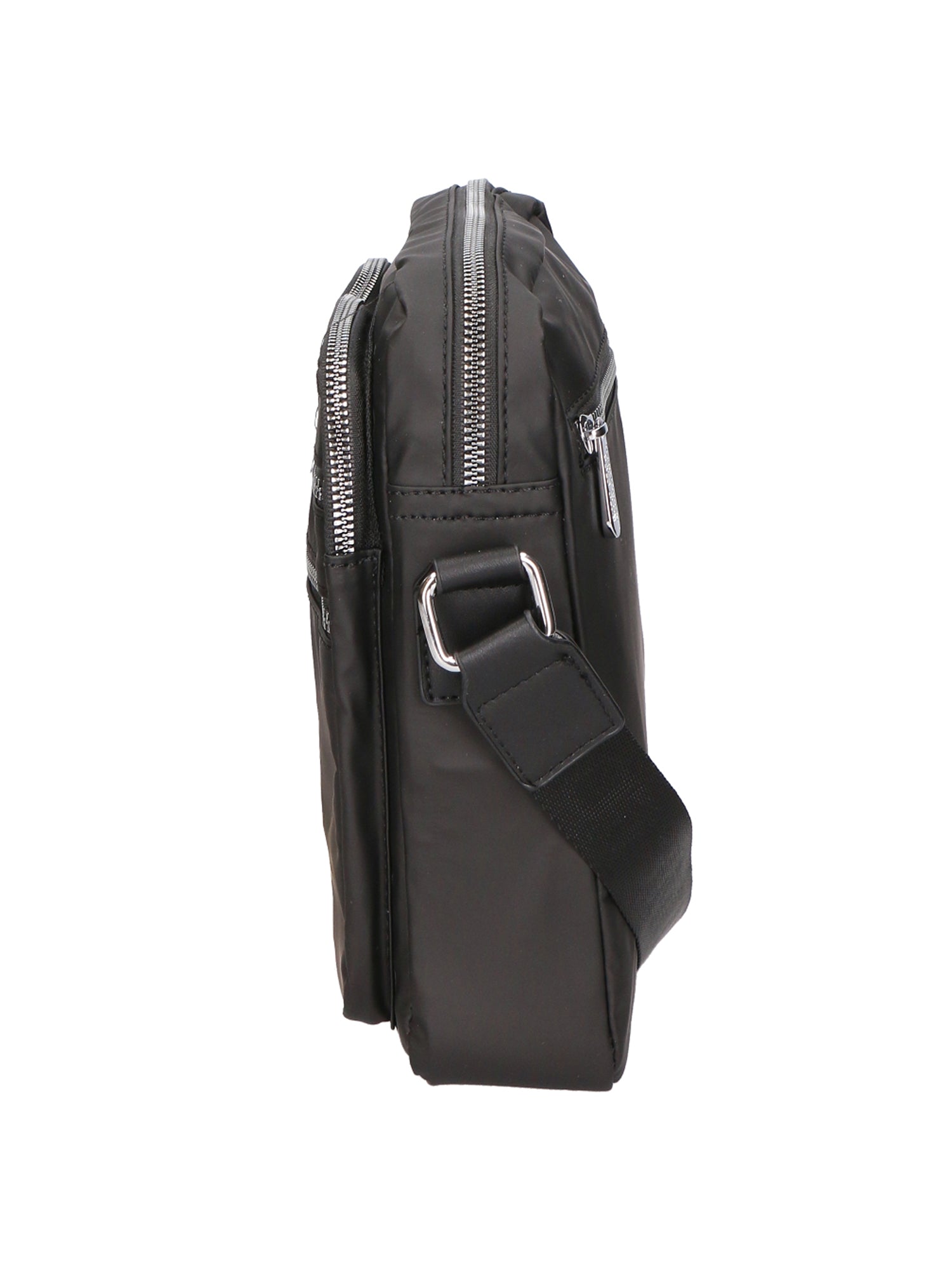 Borsa a tracolla uomo 100% pelle PU PCL3020-BLACK Northampton Polo Club