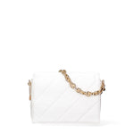 Borsa a spalla da donna Ecopelle DC3122-2-WHITE Diana&co