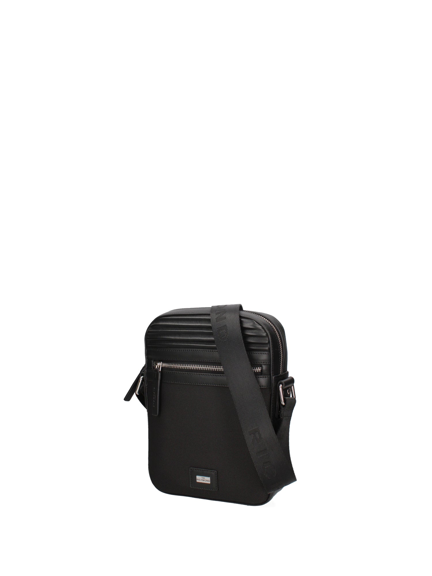 Borsa a tracolla uomo in vera pelle Casual JR-B132-BLACK John Richmond